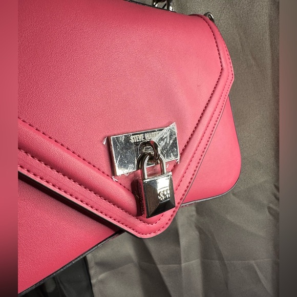 Steve Madden Candy Pink Crossbody Bag Purse Handbag - Picture 2 of 6
